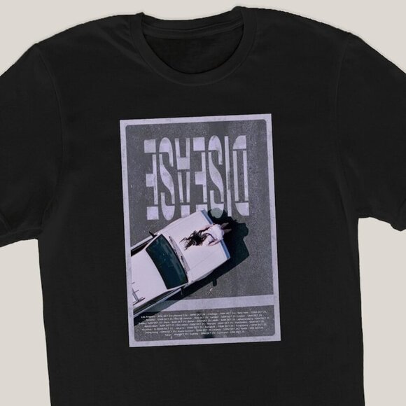 Dominique
B Other - Lady Gaga Disease World Tour Pop Music Fan T-Shirt